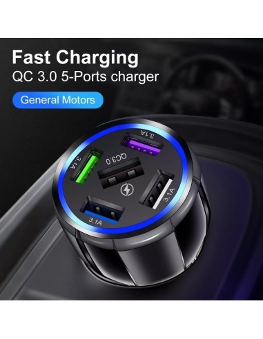 Car Charger 12-24V Fast Charge with USB Port...