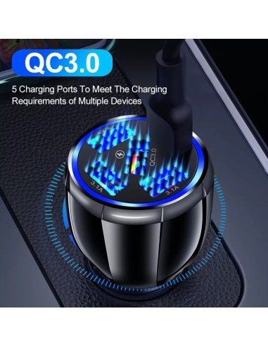 Car Charger 12-24V Fast Charge with USB Port...