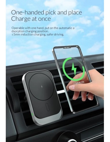 MagSafe Magnetic Car Mount with 15W Fast Charge...