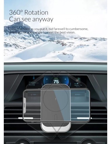 MagSafe Magnetic Car Mount with 15W Fast Charge...