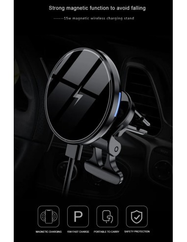 MagSafe Magnetic Car Mount with 15W Fast Charge...