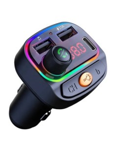 FM Modulator 12-24V Bluetooth 5.0 with Fast Charge 3.0...