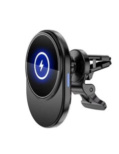 MagSafe Magnetic Car Mount with Wireless Charging 15W...