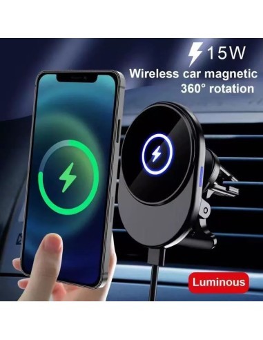 MagSafe Magnetic Car Mount with Wireless...