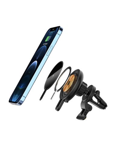 Magnetic car mount MagSafe with wireless...