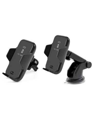Car Ventilation Grill Mount + Suction Cup 10W...