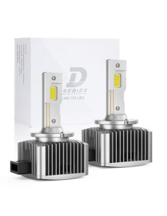 Комплект 2 LED D1S Plug&Play за автомобилни фарове Chip...