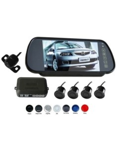 Parking sensors with video camera and 7" LCD display in...
