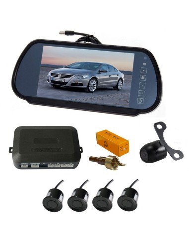 Parking sensors with video camera and 7" LCD...