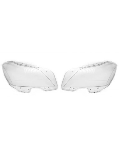 Set of 2 Headlight Glasses for Mercedes CLS...