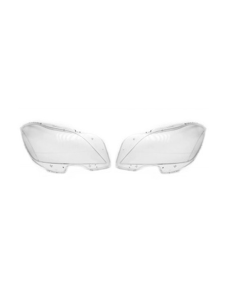 Set of 2 Headlight Glasses for Mercedes CLS Coupe C218 / W218 without Facelift (2011 - 2014)