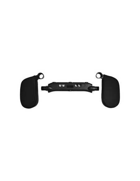 Adjustable Car Headrest Support in Black Eco Leather