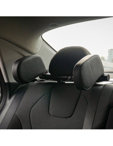 Adjustable Car Headrest Support in Black Eco...