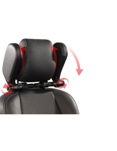 Adjustable Car Headrest Support in Black Eco...