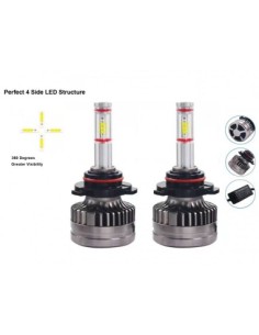 Σετ 2 led HB3 (9005) M8 Canbus 360 μοίρες για φως... 2
