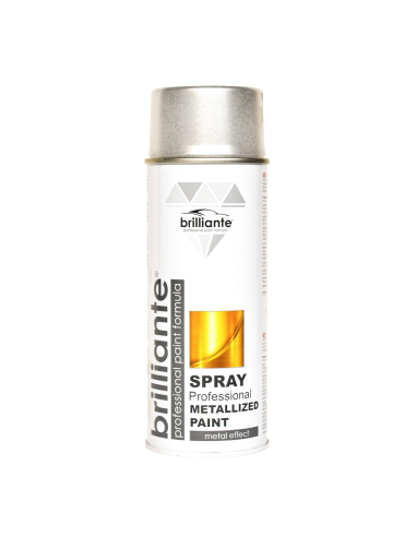 Metallic Grey Spray Paint 400ml