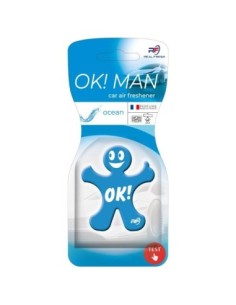 Real Fresh Car Air Freshener, OK!MAN Polymer Ocean