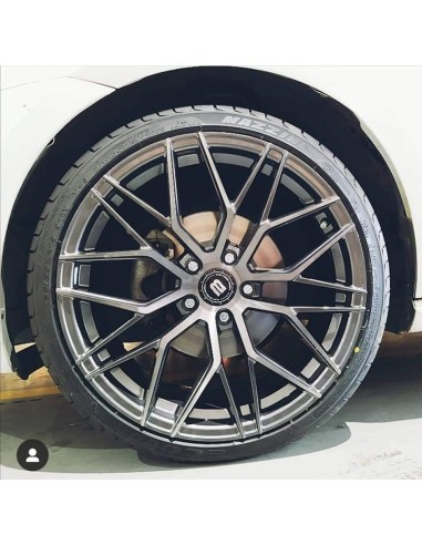 Set of 4 BUTZI THOR Black alloy wheels, 19x9.5,...