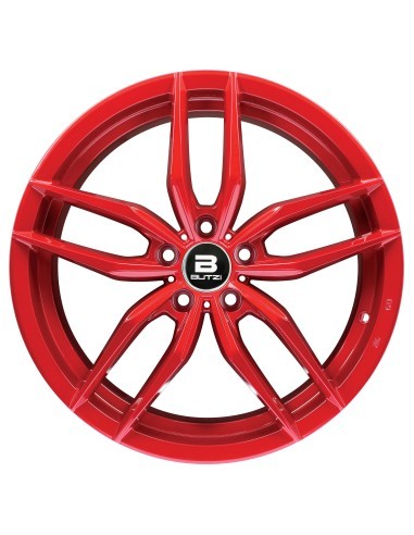 Set 4 alloy wheels BUTZI MAMBA Red 19x9.5, 5x120