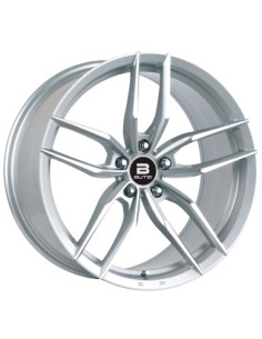 Set of 4 BUTZI MAMBA Silver alloy wheels, 17x7.5, 5x120