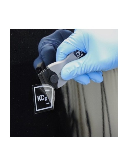 Koch Chemie Adhesive and Sticker Cleaning Scraper, with 10 spare plastic blades