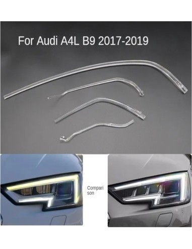 DRL headlight repair fiber set left for Audi A4...