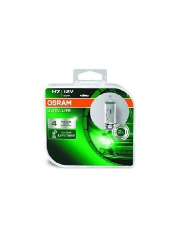 Set 2 db H7 ULTRA LIFE Osram 12V 55W izzó