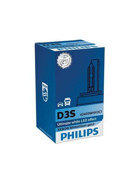 Xenon Bulb D3S 42V 35W White Vision PHILIPS