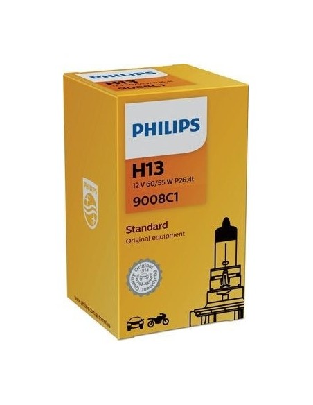 Car bulb PHILIPS H13  55W 12V VISION