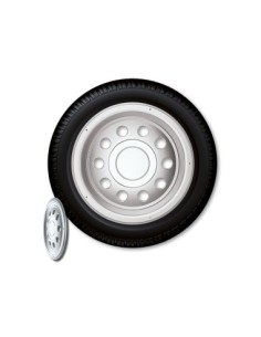 Truck Wheel Caps Set 22.5` Rear 2pcs