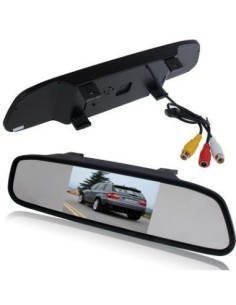 4.3'' LCD Car Display on Rearview Mirror 12v