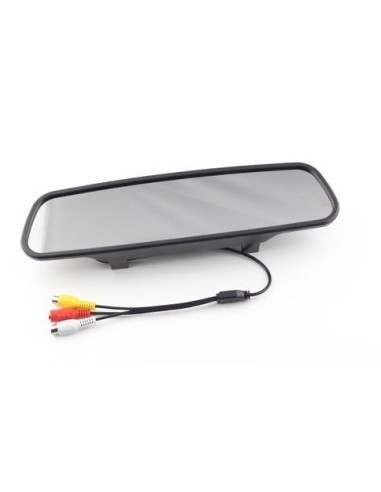 4.3'' LCD Car Display on Rearview Mirror 12v