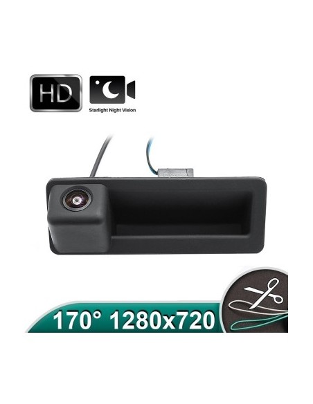 HD Rearview Camera, 170-degree angle, with StarLight Night Vision for E39, E60, E90, E70 on the trunk handle - FA936