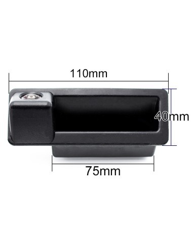 HD Rearview Camera, 170-degree angle, with...