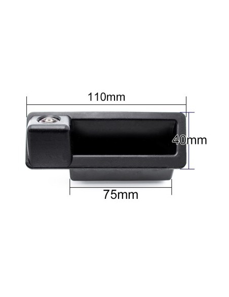 HD Rearview Camera, 170-degree angle, with StarLight Night Vision for E39, E60, E90, E70 on the trunk handle - FA936