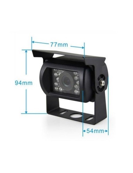 Infrared Rearview Camera 12V – 24V for Trucks, Coaches, Buses