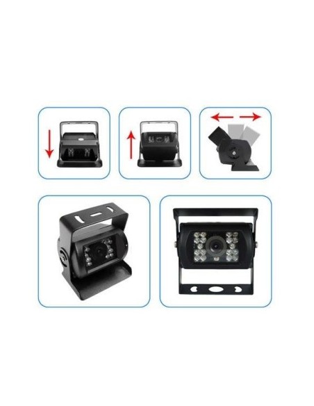Infrared Rearview Camera 12V – 24V for Trucks, Coaches, Buses