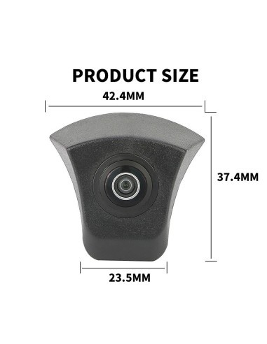 Dedicated front camera for Audi with logo mount...