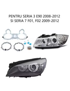 2 darab Hella G5 lencse adapter keret készlet BMW 3-as...