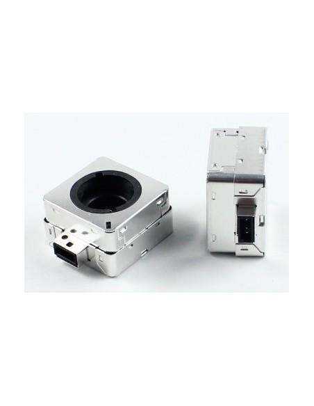 Set of 2 xenon bulb adapters from D1S to D2S