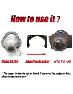 Комплект 2 рамки адаптери за лупите Hella G5 / KIOTO G5... 2