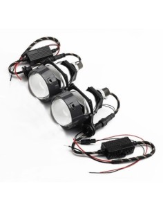 LED Magnifying Glass Set Auto 3" power 43W brightness...