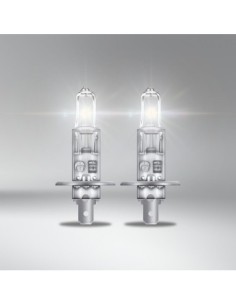 Σετ 2 Τμχ Λάμπα H1 NIGHT BREAKER SILVER +100% Osram 12V 55W 2