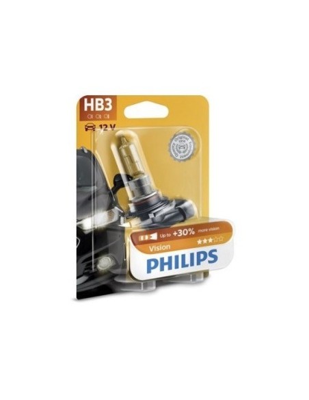 Car bulb HB3 Philips 12V P20D 65W (Blister) Vision