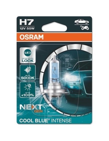 Osram NextGen H7 Cool Blue Intense Bulb 12V 55W