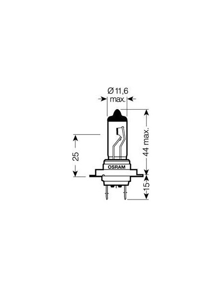 Osram NextGen H7 Cool Blue Intense Bulb 12V 55W