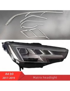 DRL headlight repair fiber set right for Audi A4 B9 first...