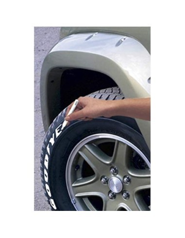 White Tire Marker