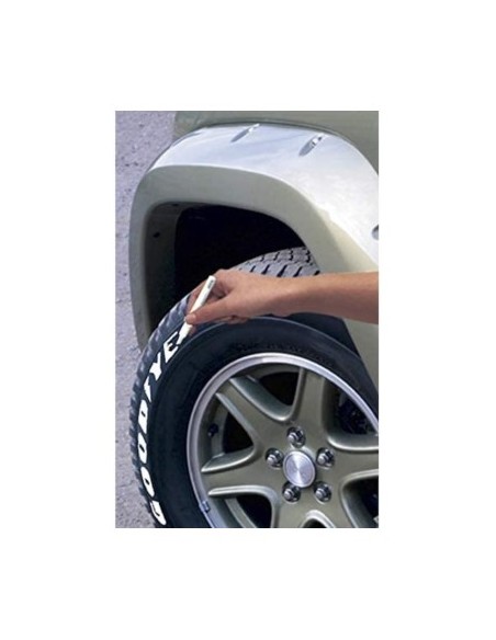 White Tire Marker