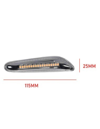 Set of 2 Dynamic LED Side Indicators for BMW X1...